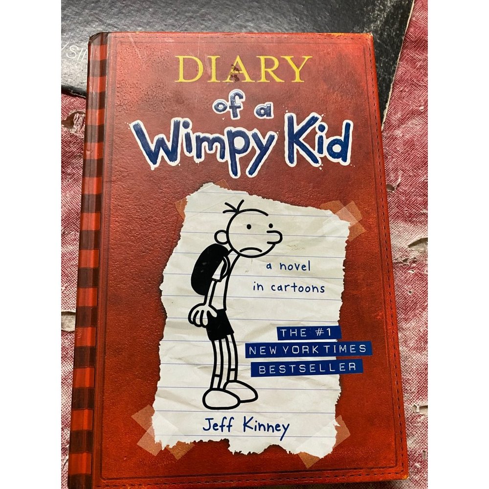 Diary of a wimpy kid hardcover book